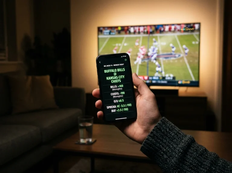 NFL betting odds displayed in American, fractional and decimal formats for UK bettors